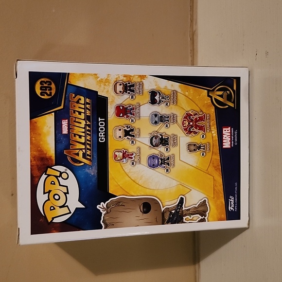 Funko Pop Groot No. 293, Avengers Infinity War - Picture 4 of 5